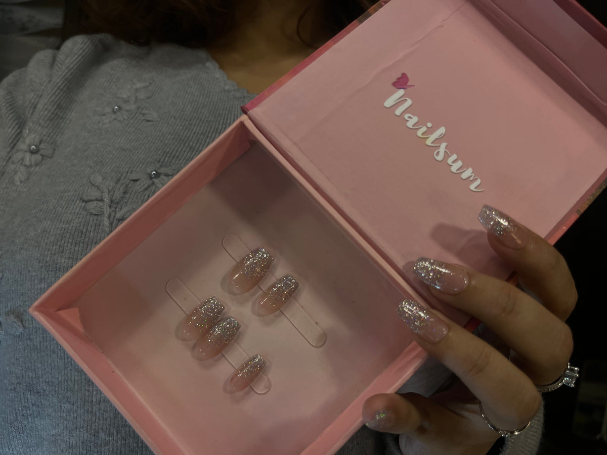 PEARL DUST SET (SILVER GLITTER)