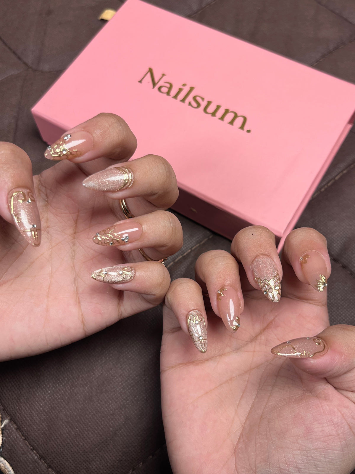 BLOOM PETAL (NATURAL) CATEYE SET