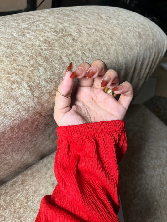 CHERRY CAT EYE SET - Nailsum