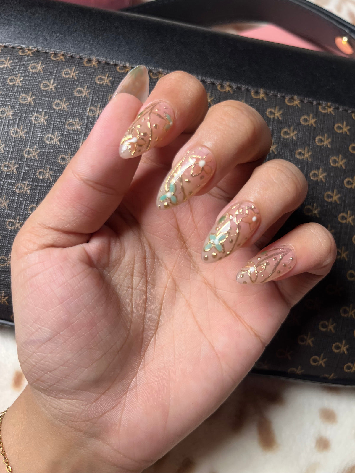 GLASS FLORAL OMBRE SET (PASTEL)