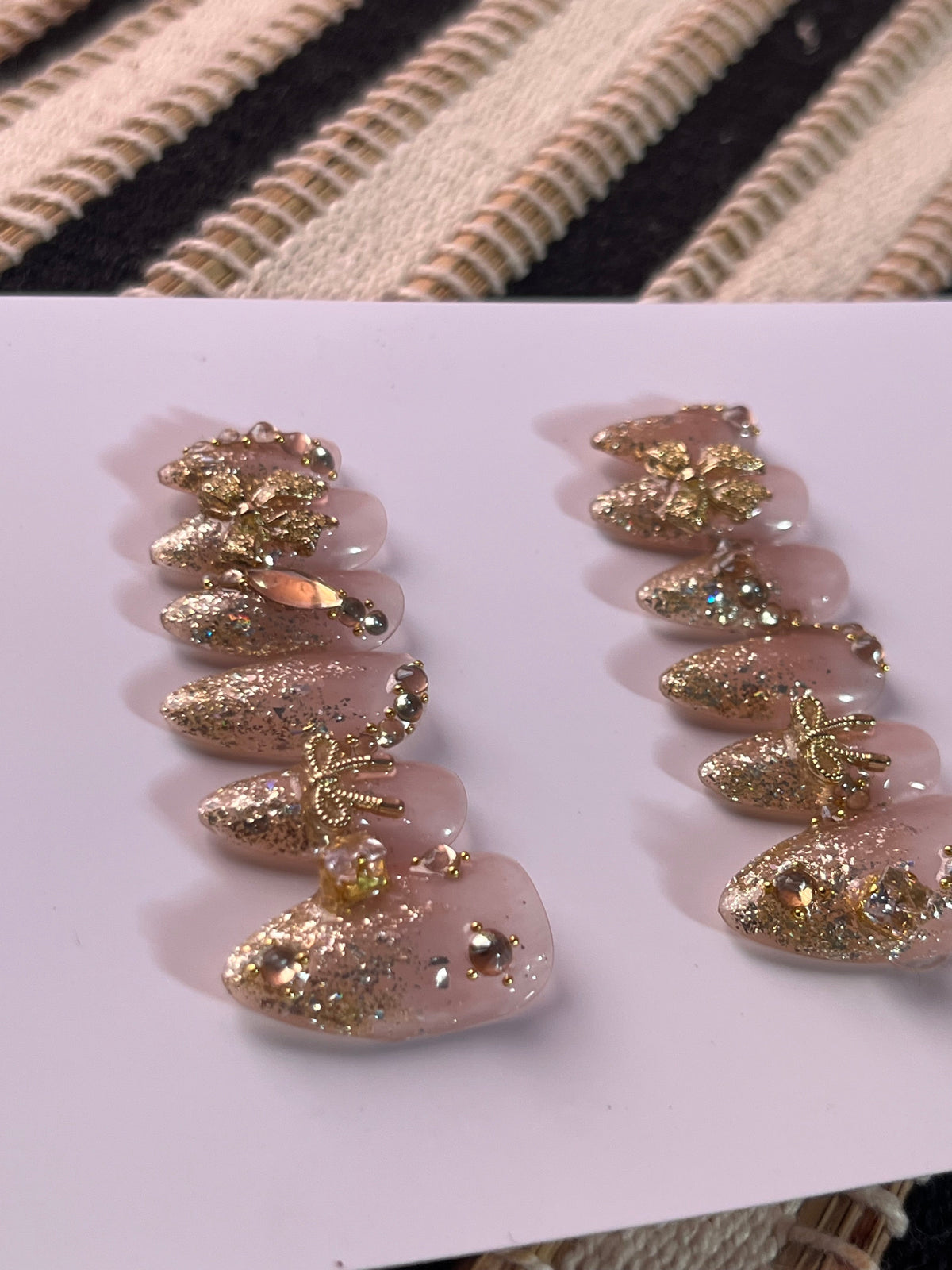 GOLD GLAM TIPS SET