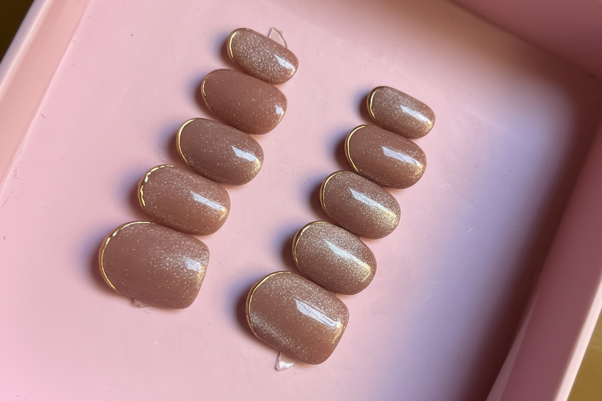 NUDE CAT EYE SET
