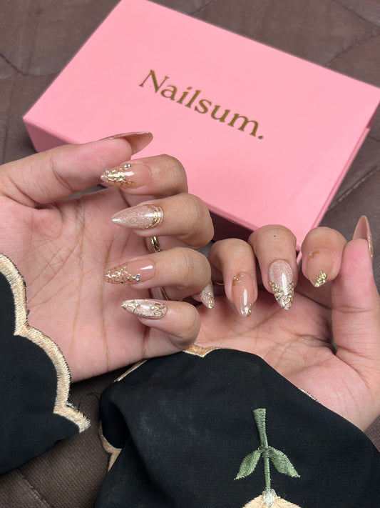 BLOOM PETAL (NATURAL) CATEYE SET