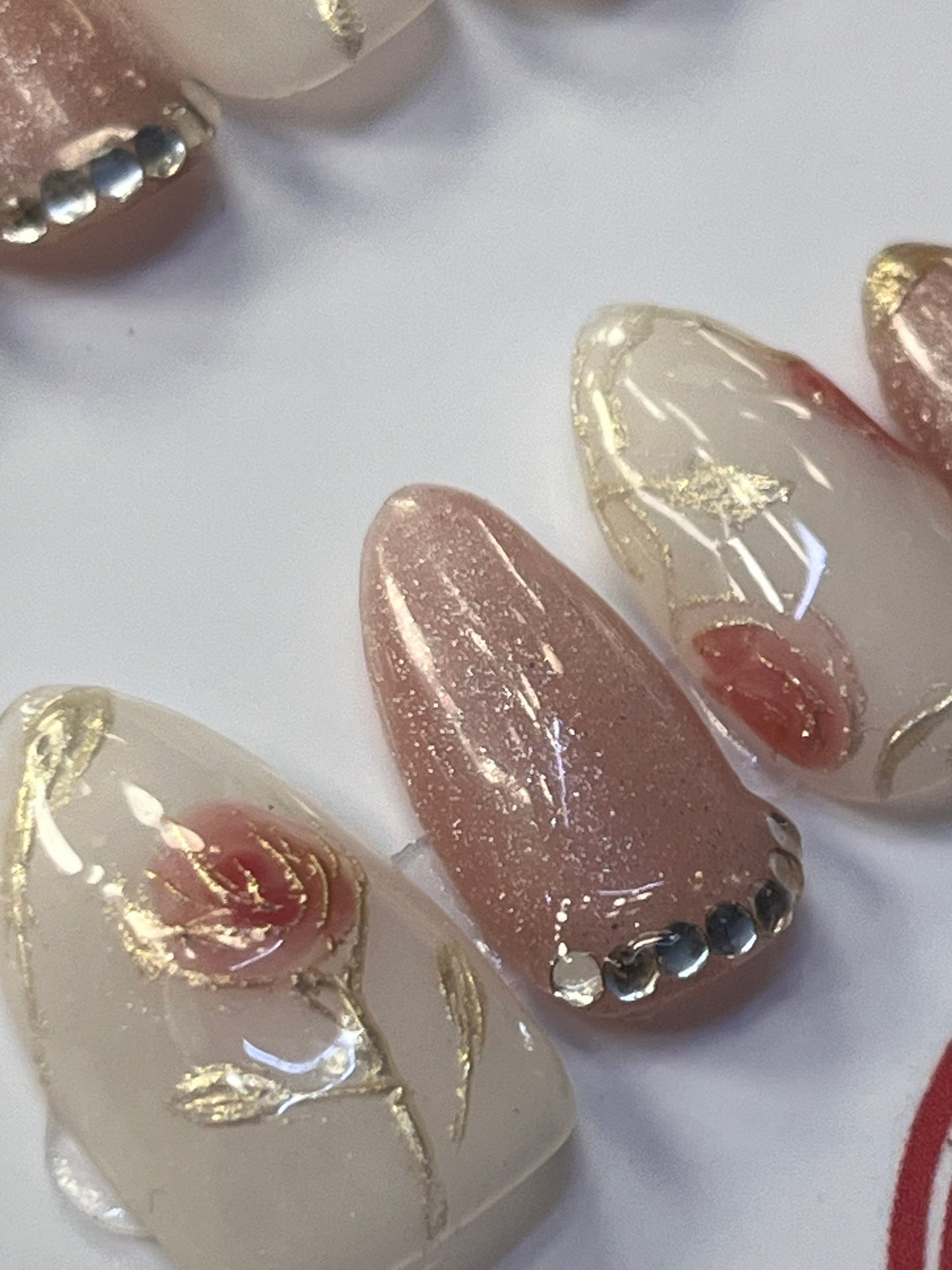 ROSE PETAL CATEYE SET