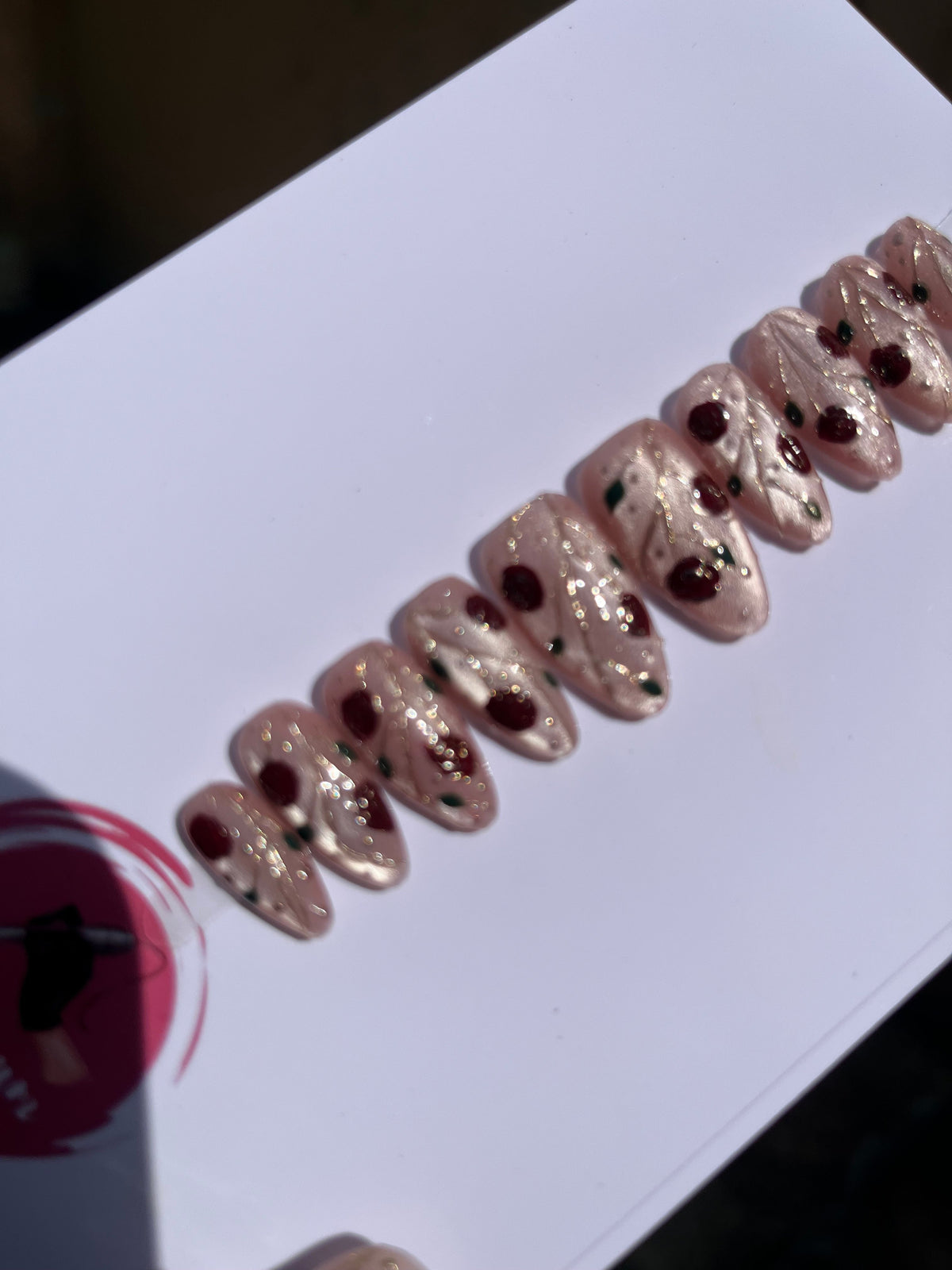 ROSE CHROME CATEYE SET